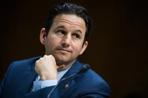 Senator Brian Schatz Glances Sideways Wallpaper