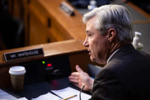 Senator During Hearing Wallpaper