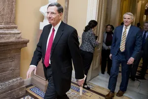Senator John Barrasso At The Capitol Wallpaper
