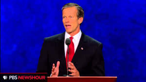 Senator John Thune Delivering Speech Wallpaper