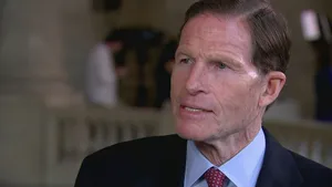 Senator Richard Blumenthal Contemplating Policies Wallpaper
