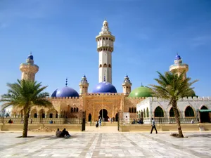 Senegal Grand Mosque Of Touba Wallpaper