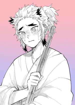 Senjuro Rengoku Anime Character Wallpaper