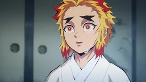 Senjuro Rengoku - Flames Of Passion And Honor Wallpaper