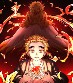 Senjuro Rengoku Flamesof Fate Wallpaper