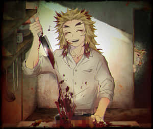 Senjuro Rengoku - Warrior Of The Flame Wallpaper