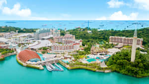 Sentosa_ Island_ Aerial_ View_ Singapore Wallpaper