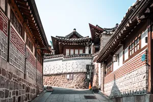Seoul Bukchon Hanok Village Wallpaper