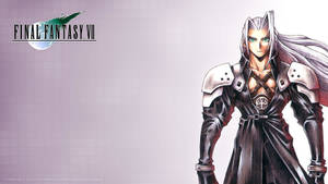 Sephiroth Coloured Pencil Illustration Wallpaper