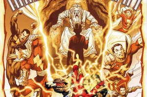 Sepia Shazam Adventures Wallpaper