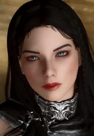 Serana, The Enigmatic Vampire From Skyrim Wallpaper