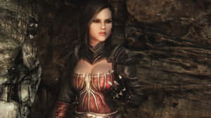 Serana, The Vampire Queen In Skyrim Wallpaper