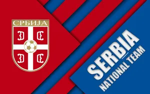 Serbia National Football Team Diagonal Layout Wallpaper