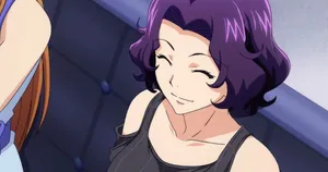 Serene Azusa Hamaoka Overlooking The City Wallpaper