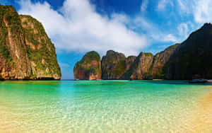 Serene Beach Escape In Thailand Wallpaper