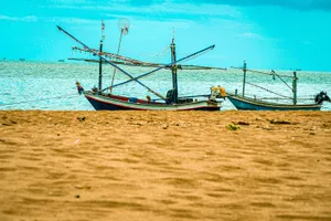 Serene Boating Adventure On A Beautiful Lake Wallpaper
