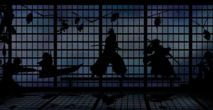 Serene Feudal Japan Landscape Wallpaper