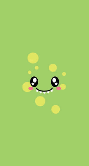 Serene Green Leaves Wallpaper