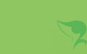 Serene Green Minimalistic Wallpaper Wallpaper