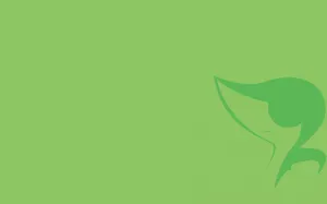 Serene Green Minimalistic Wallpaper Wallpaper