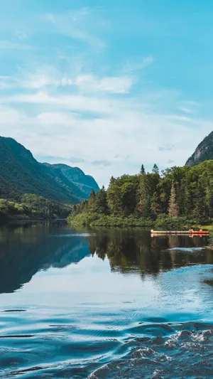 Serene_ Lake_ Mountain_ View.jpg Wallpaper