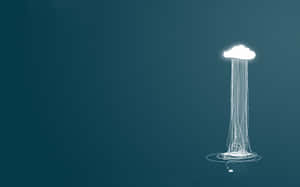 Serene Minimalist Landscape Wallpaper