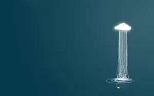 Serene Minimalist Landscape Wallpaper