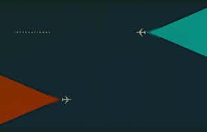 Serene Minimalist Landscape Wallpaper