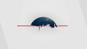 Serene Minimalist Landscape With A Single Tree Wallpaper