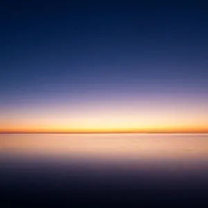 Serene Minimalist Ocean View Wallpaper