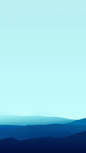 Serene Minimalist Ocean Wallpaper