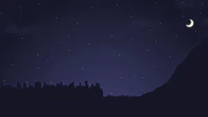 Serene Minimalist Sky Wallpaper