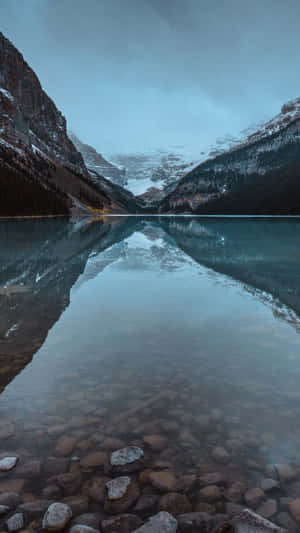 Serene_ Mountain_ Lake_ Reflections.jpg Wallpaper