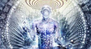 Serene Spiritual Meditation In Nature Wallpaper