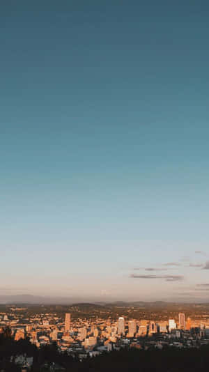 Serene Spokane River In The Heart Of Downtown Spokane Wallpaper