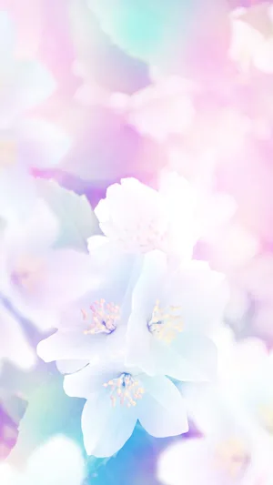 Serene Spring Pastel Scenery Wallpaper