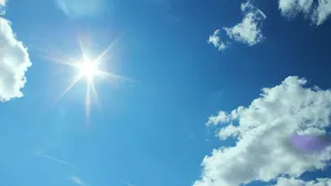 Serene Spring Sky Wallpaper