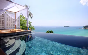 Serene Thailand Beach Oasis Wallpaper