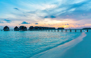 Serenity At The South Male Atoll Resort, Maldives Wallpaper