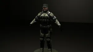 Sergeant Johnson In Action Wallpaper