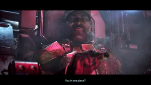 Sergeant Johnson In Action Wallpaper