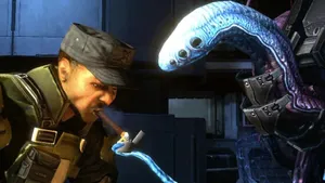 Sergeant Johnson In Action Wallpaper