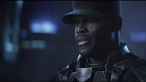 Sergeant Johnson - The Tough Unsc Marine Wallpaper