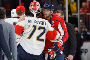 Sergei Bobrovsky Alexander Mikhailovich Ovechkin Wallpaper