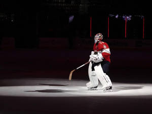 Sergei Bobrovsky Award Winning Hockey Athlete Wallpaper