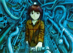 Serial Experiments Lain Continues To Captivate The Minds Of Anime Fans Around The World. Wallpaper