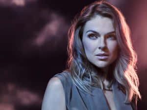 Serinda Swan Elegant Portrait Wallpaper