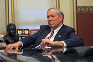 Serious George Pataki Wallpaper