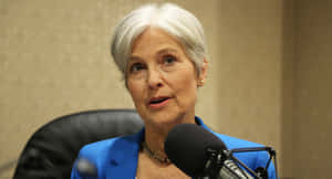 Serious Look Of Jill Stein Wallpaper