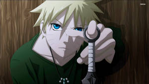 Serious Naruto Pfp With Kunai Wallpaper